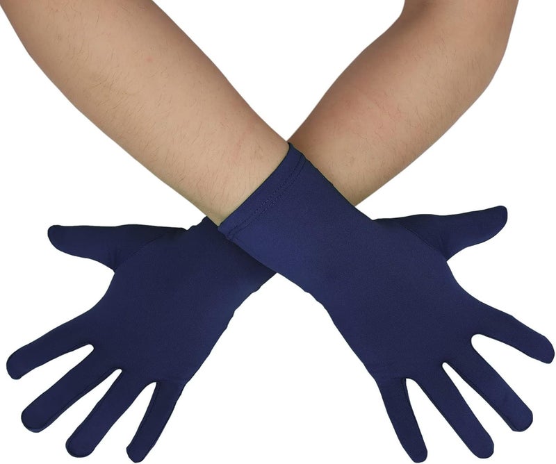 Sheface Stretchy Spandex Costume Gloves - Men's & Women's Banquet Party Wedding Gloves - Image 1